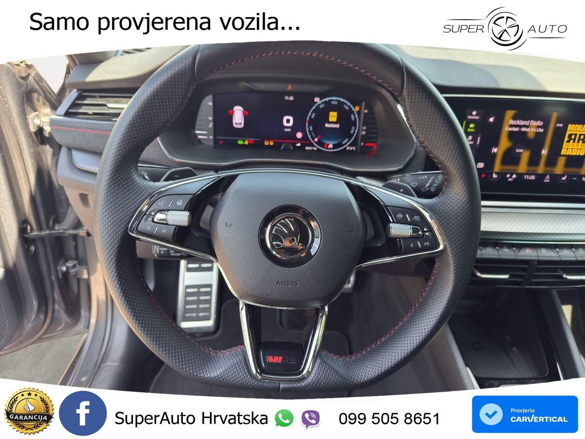 Škoda Octavia Combi RS 2.0 TDI (200 KS) 4x4 DSG LED+GR SJED+ACC