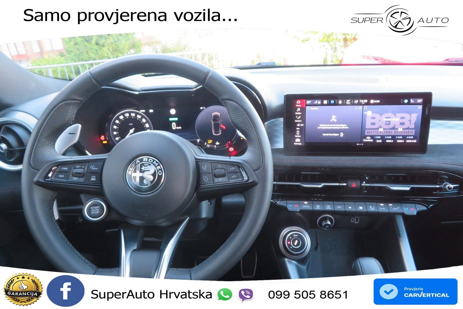 Alfa Romeo Tonale 1.5 VGT (160 KS) 48V-Hybrid TCT LED+GR SJED+ACC