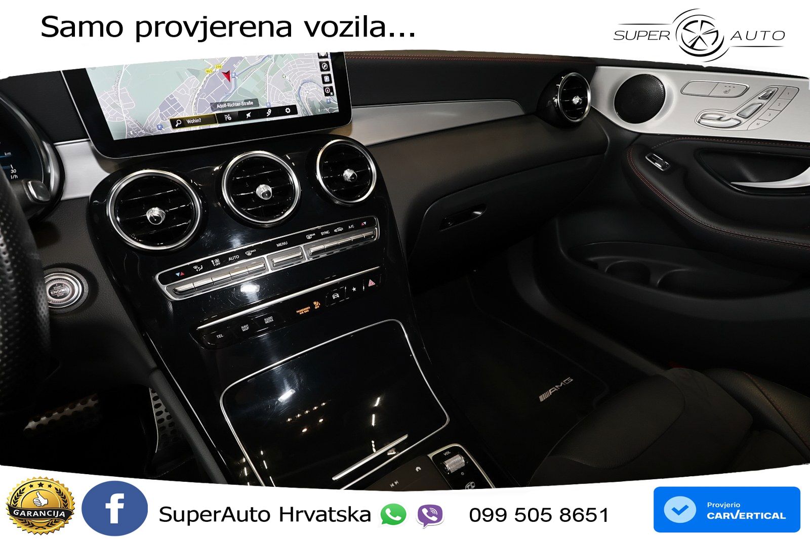 Mercedes AMG GLC 43 V6 (390 KS) 4MATIC TCT LED+GR SJED+ACC