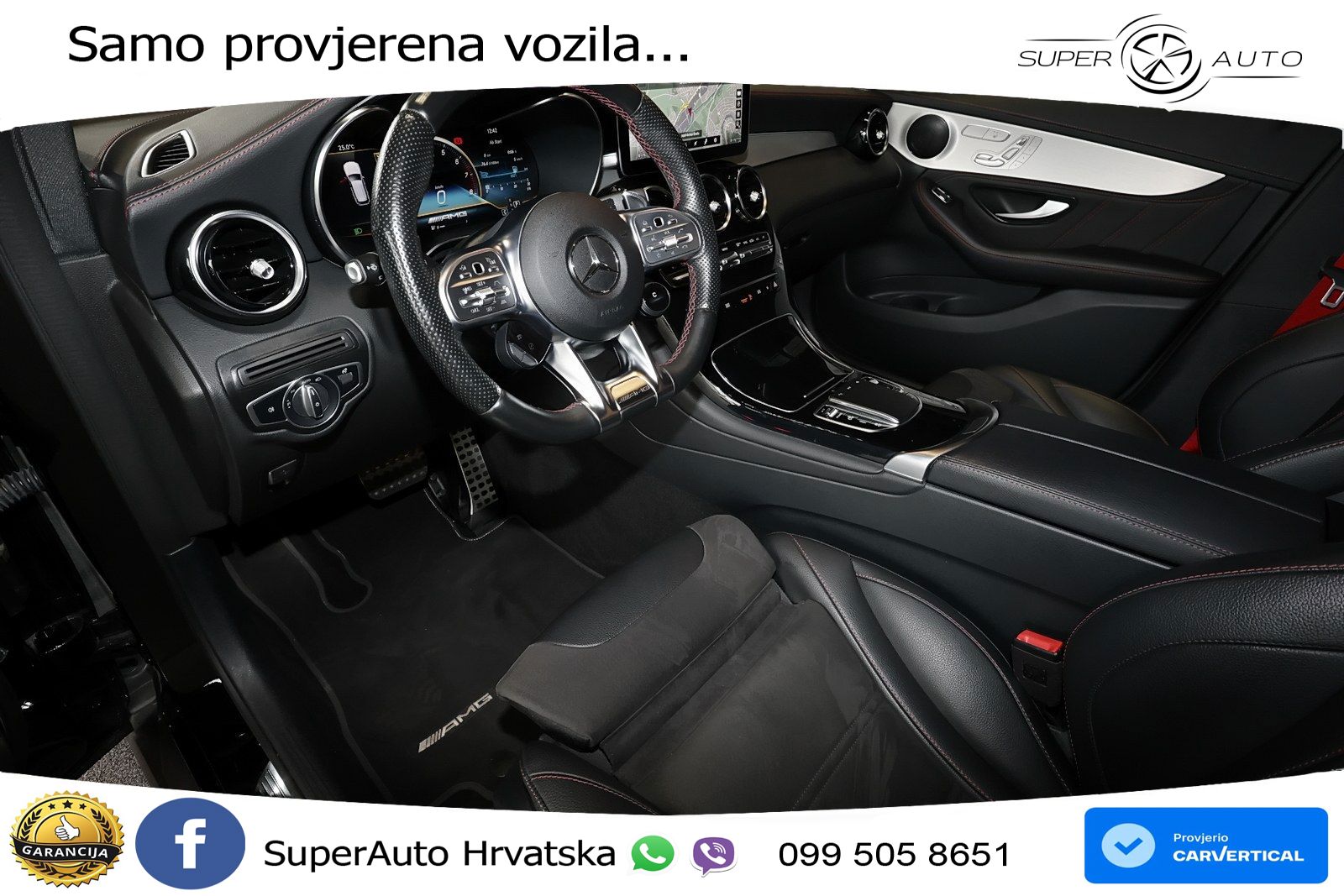 Mercedes AMG GLC 43 V6 (390 KS) 4MATIC TCT LED+GR SJED+ACC