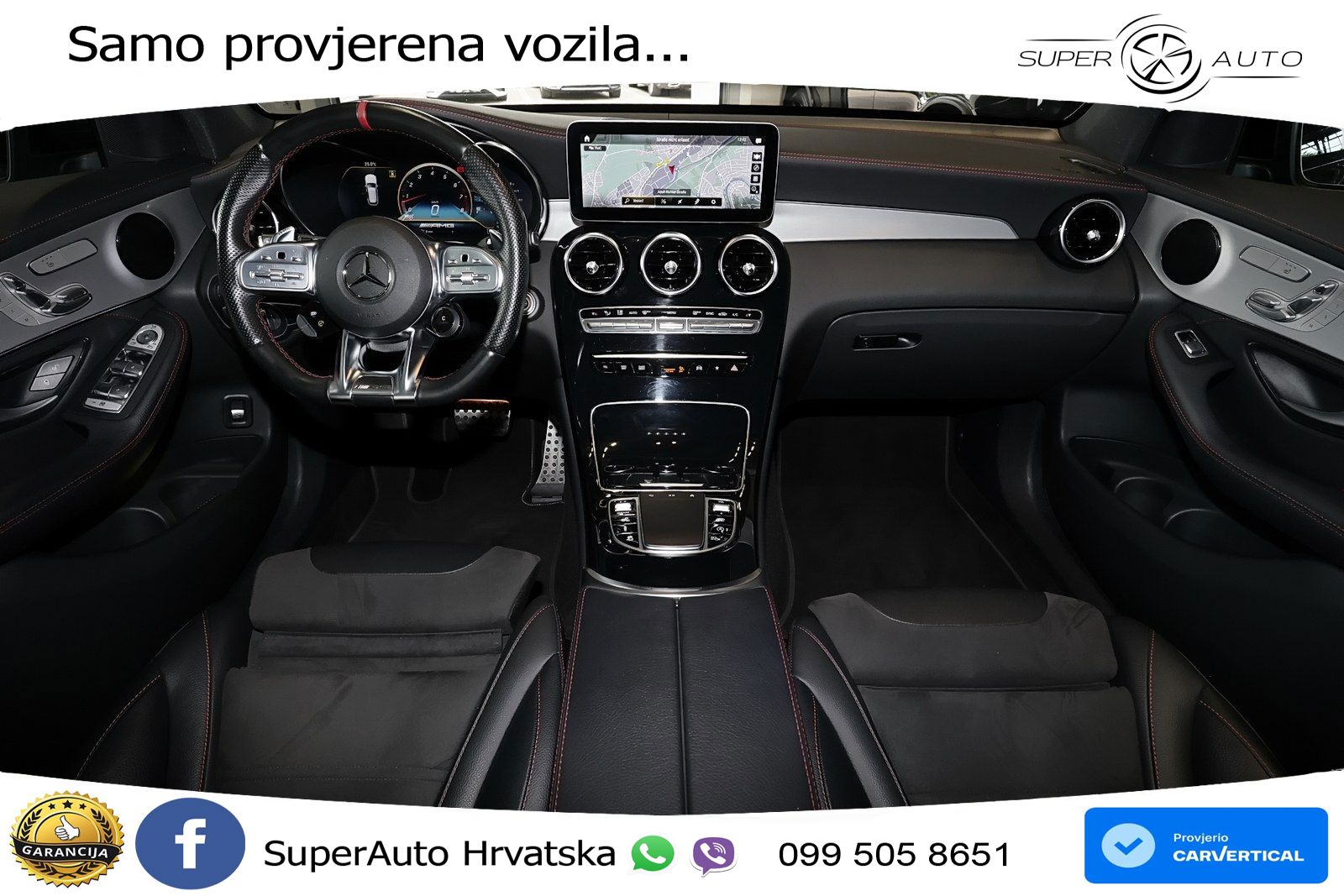 Mercedes AMG GLC 43 V6 (390 KS) 4MATIC TCT LED+GR SJED+ACC