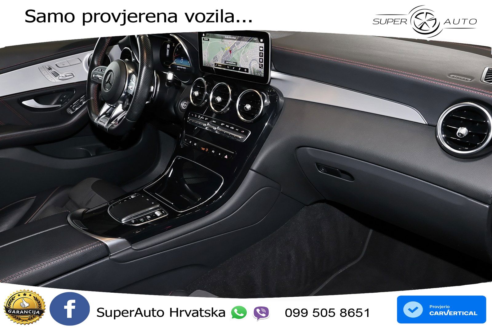 Mercedes AMG GLC 43 V6 (390 KS) 4MATIC TCT LED+GR SJED+ACC