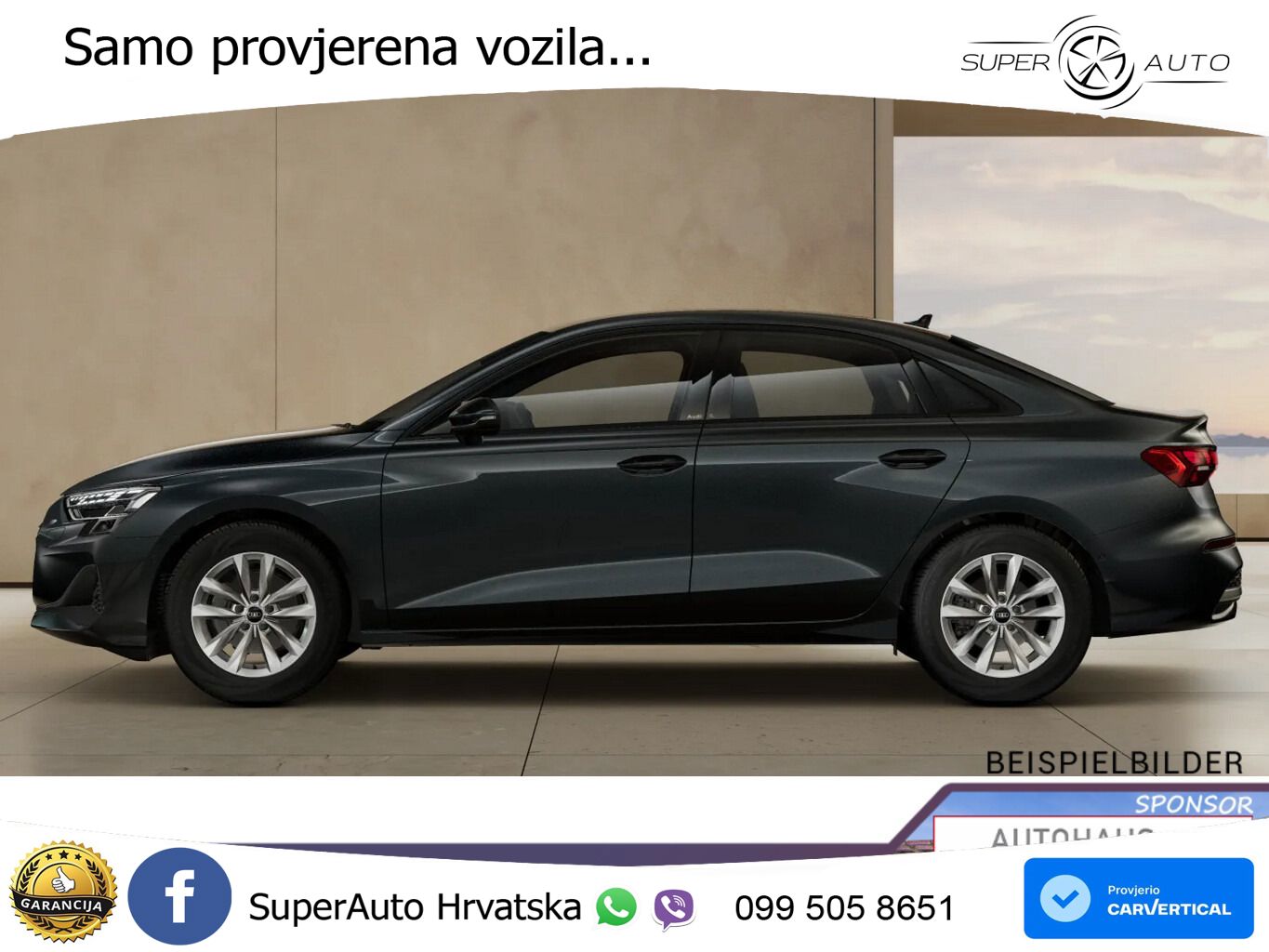 Audi A3 Limuzina 35 TFSI (150 KS) S tronic LED+GR SJED+ACC