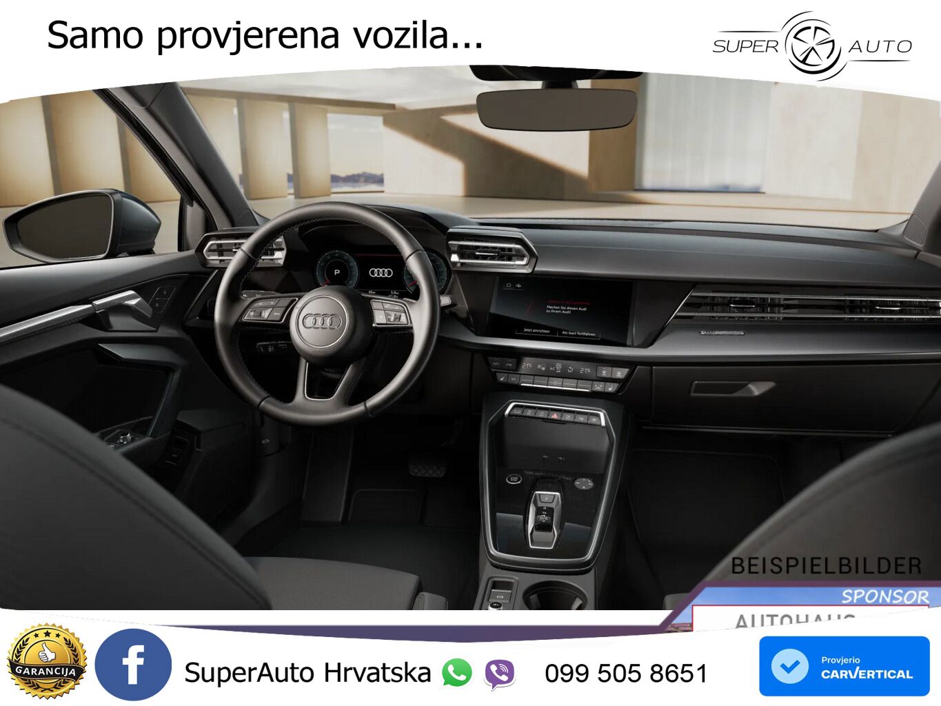 Audi A3 Limuzina 35 TFSI (150 KS) S tronic LED+GR SJED+ACC