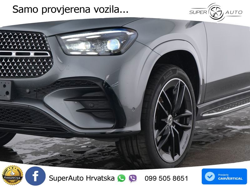 Mercedes GLE 450d (367 KS) EQ Boost 4MATIC 9G-TRONIC AMG ACC+HEAD+4xGR SJED+360+PANO
