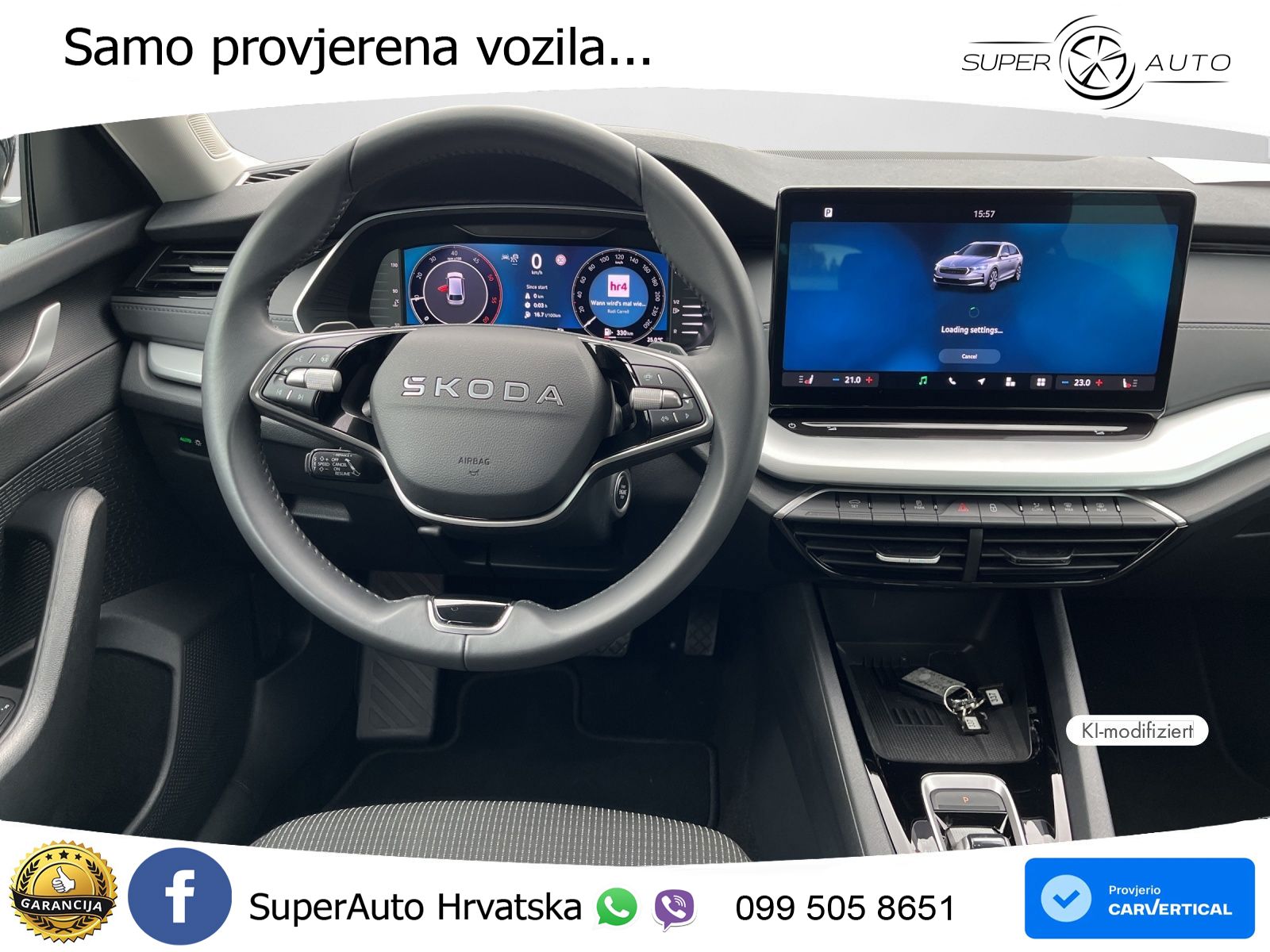 Škoda Octavia Combi 2.0 TDI (150 KS) DSG Selection LED+GR SJED+ACC