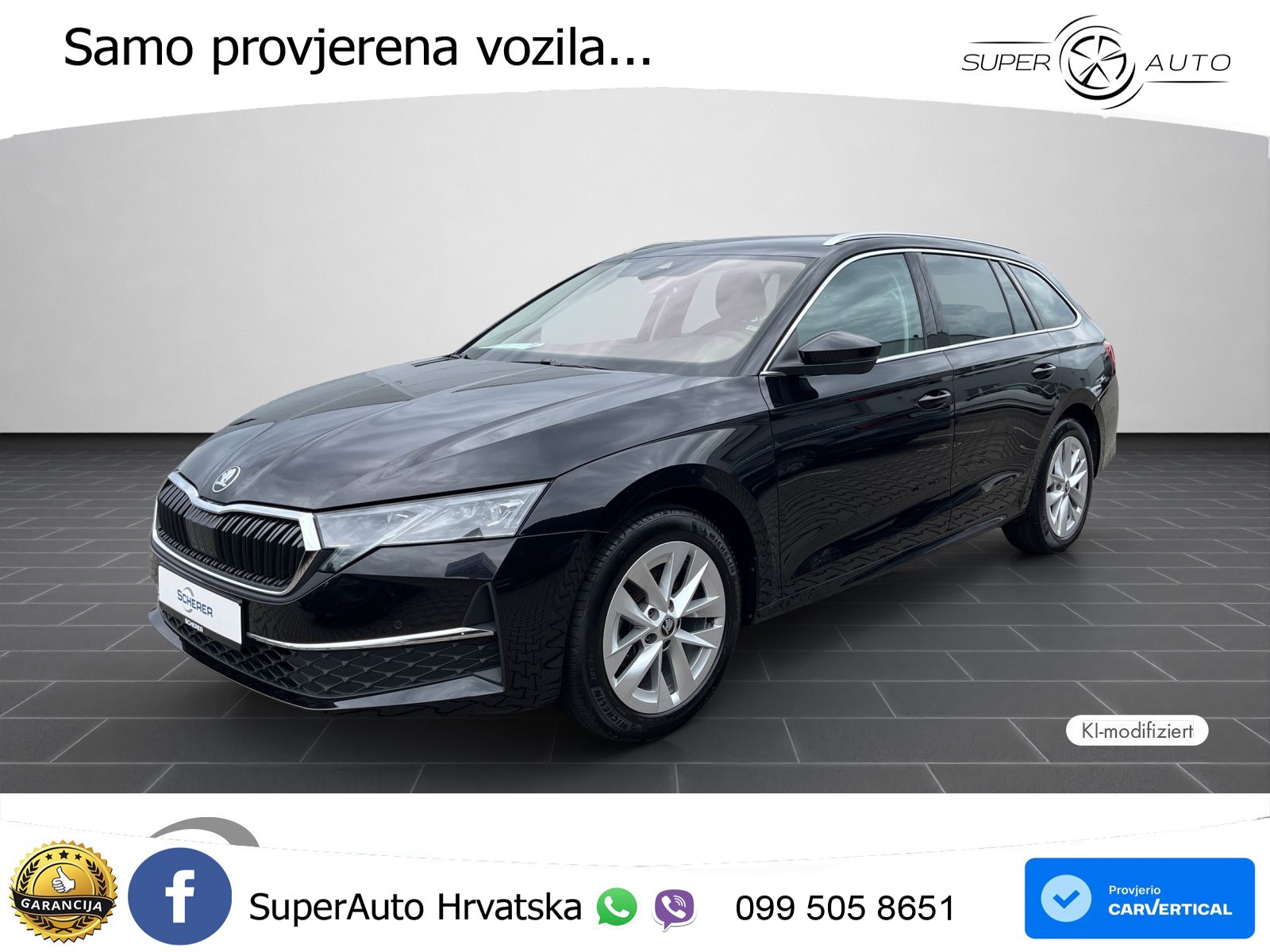Škoda Octavia Combi 2.0 TDI (150 KS) DSG Selection LED+GR SJED+ACC