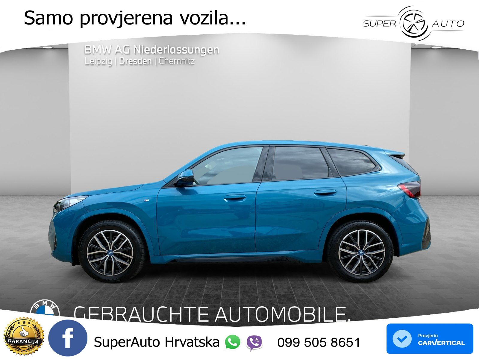 BMW iX1 68 kWh (313 KS) xDrive30 M Sport LED+GR SJED+ACC