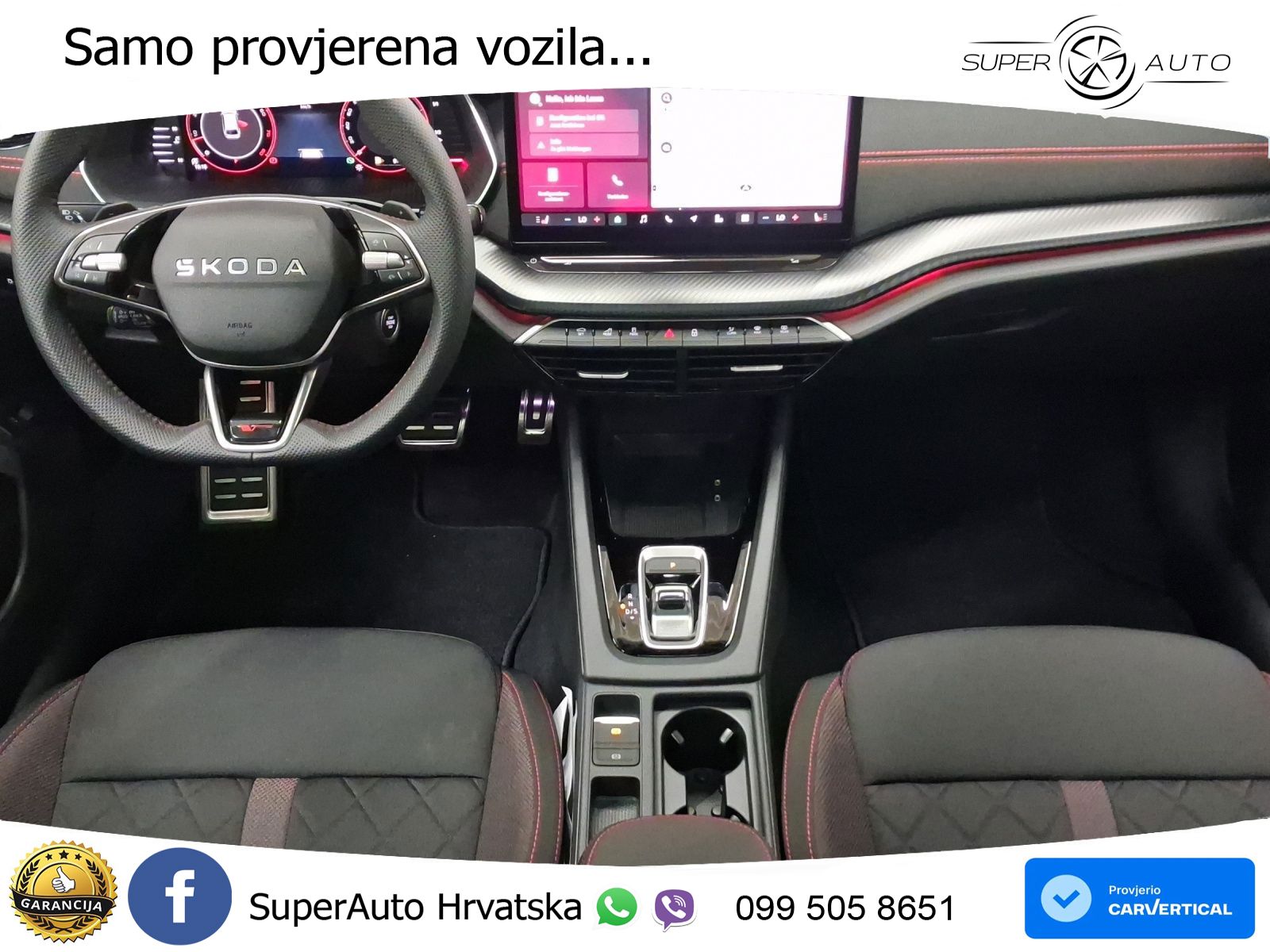 Škoda Octavia Combi RS 2.0 TSI (265 KS) DSG MATRIX+GR SJED+KAM