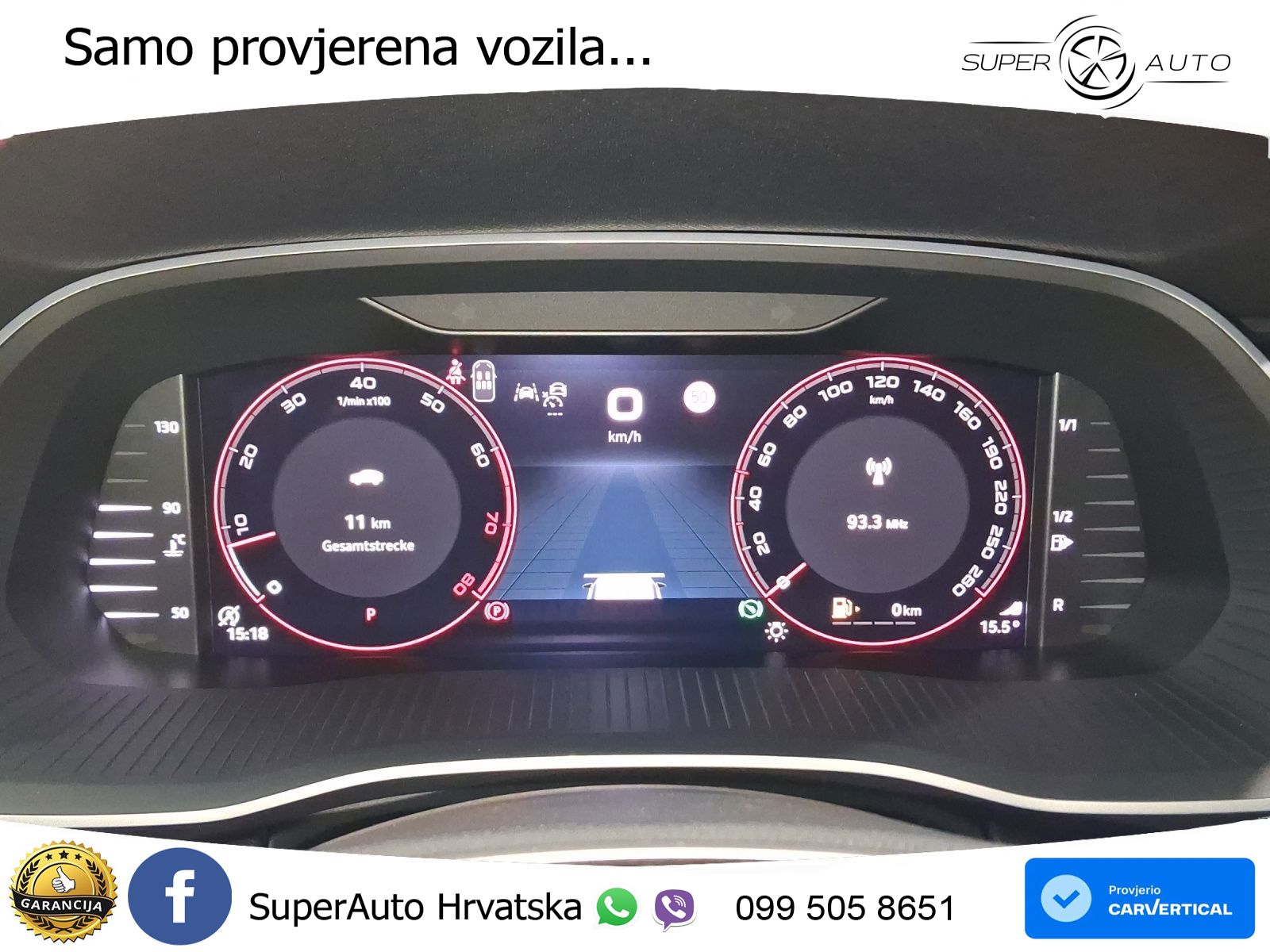 Škoda Octavia Combi RS 2.0 TSI (265 KS) DSG MATRIX+GR SJED+KAM
