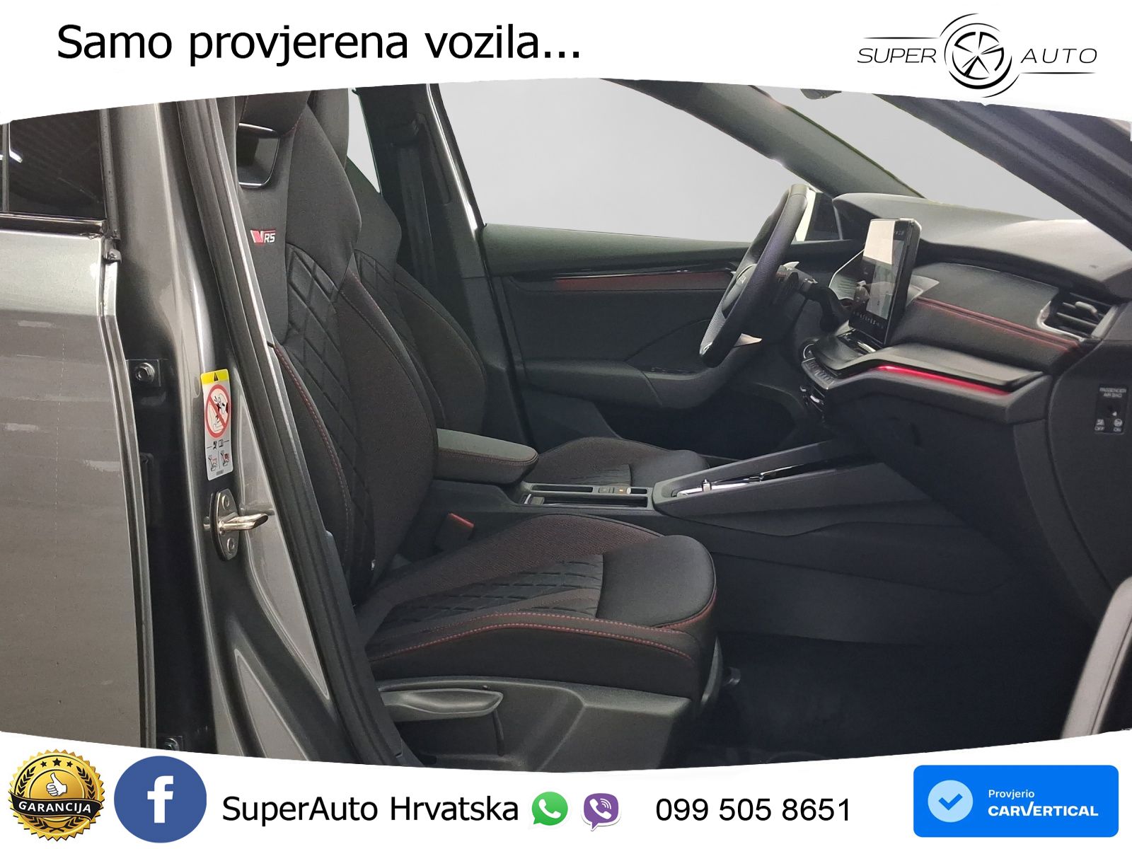 Škoda Octavia Combi RS 2.0 TSI (265 KS) DSG MATRIX+GR SJED+KAM