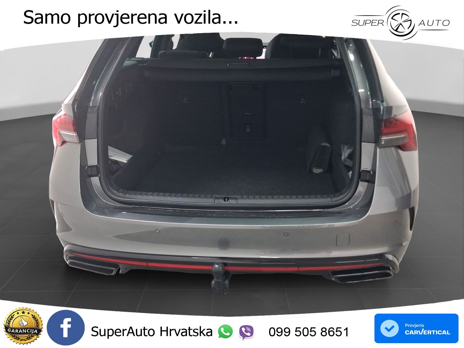 Škoda Octavia Combi RS 2.0 TSI (265 KS) DSG MATRIX+GR SJED+KAM