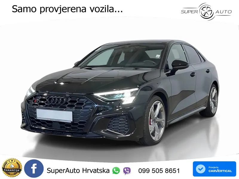 Audi S3 Limuzina 2.0 TFSI (310 KS) quattro S tronic MATRIX+GR SJED+KAM
