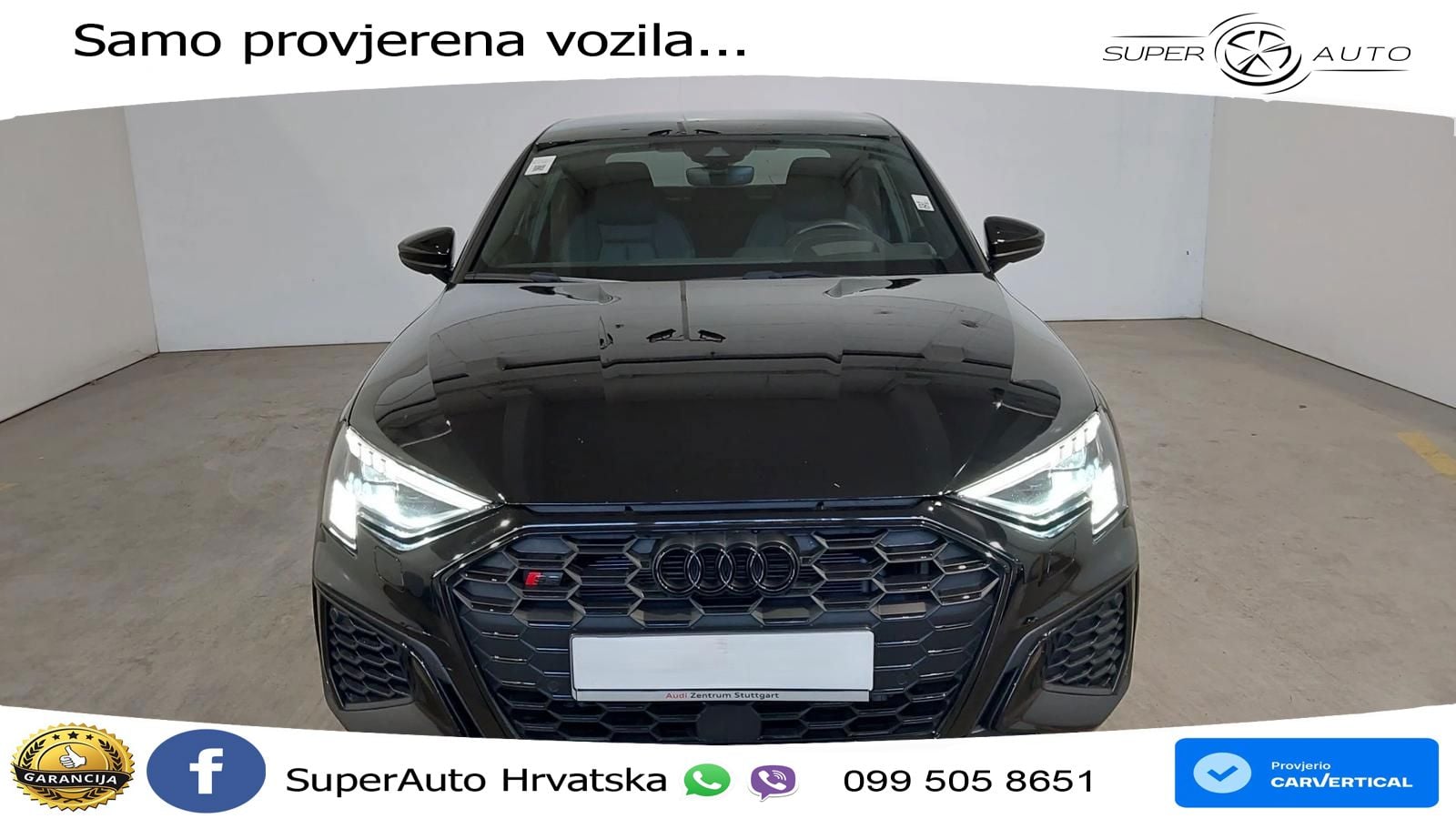Audi S3 Limuzina 2.0 TFSI (310 KS) quattro S tronic MATRIX+GR SJED+KAM