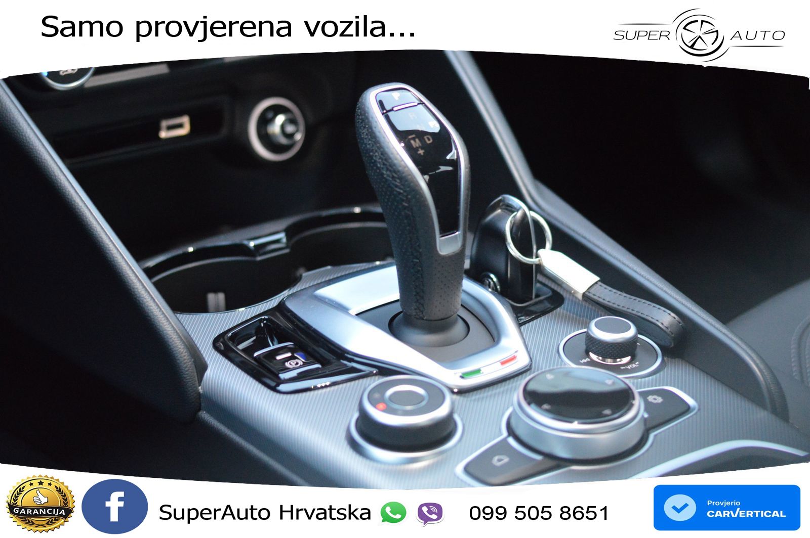 Alfa Romeo Giulia 2.0 Turbo (280 KS) Q4 Automatic LED+GR SJED+ACC