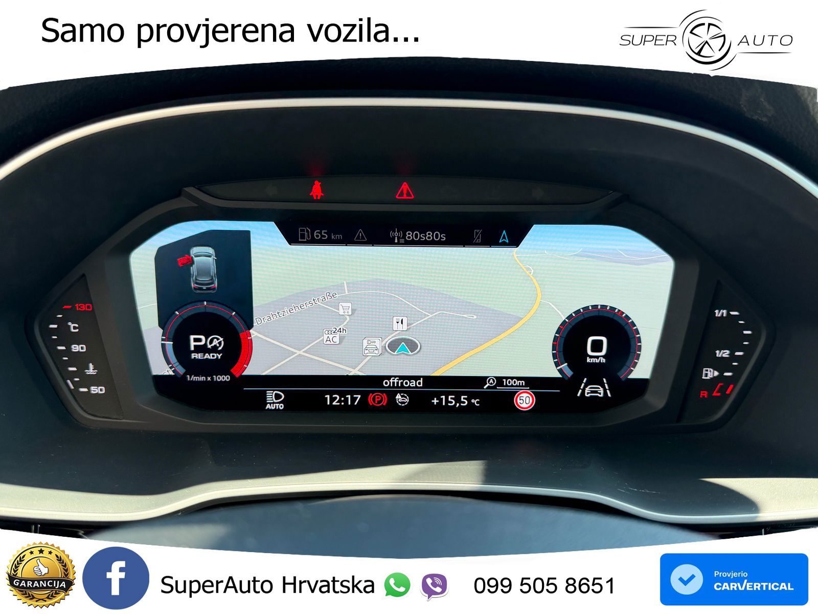 Audi Q3 40 TDI (190 KS) quattro S tronic advanced LED+GR SJED+ACC