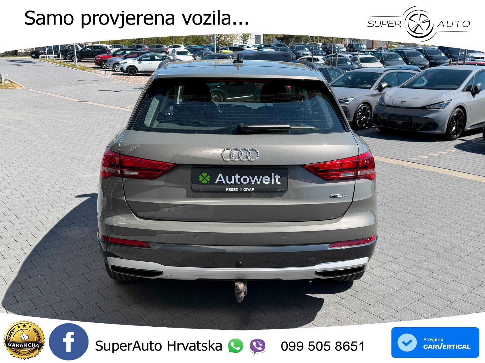 Audi Q3 40 TDI (190 KS) quattro S tronic advanced LED+GR SJED+ACC