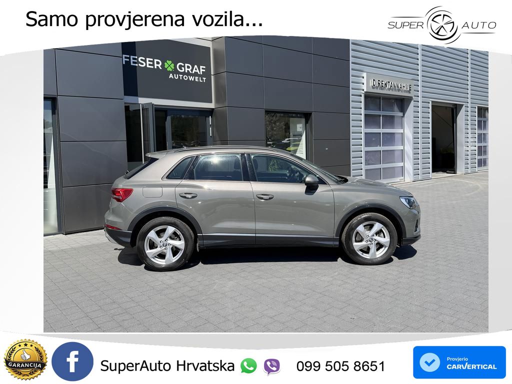 Audi Q3 40 TDI (190 KS) quattro S tronic advanced LED+GR SJED+ACC