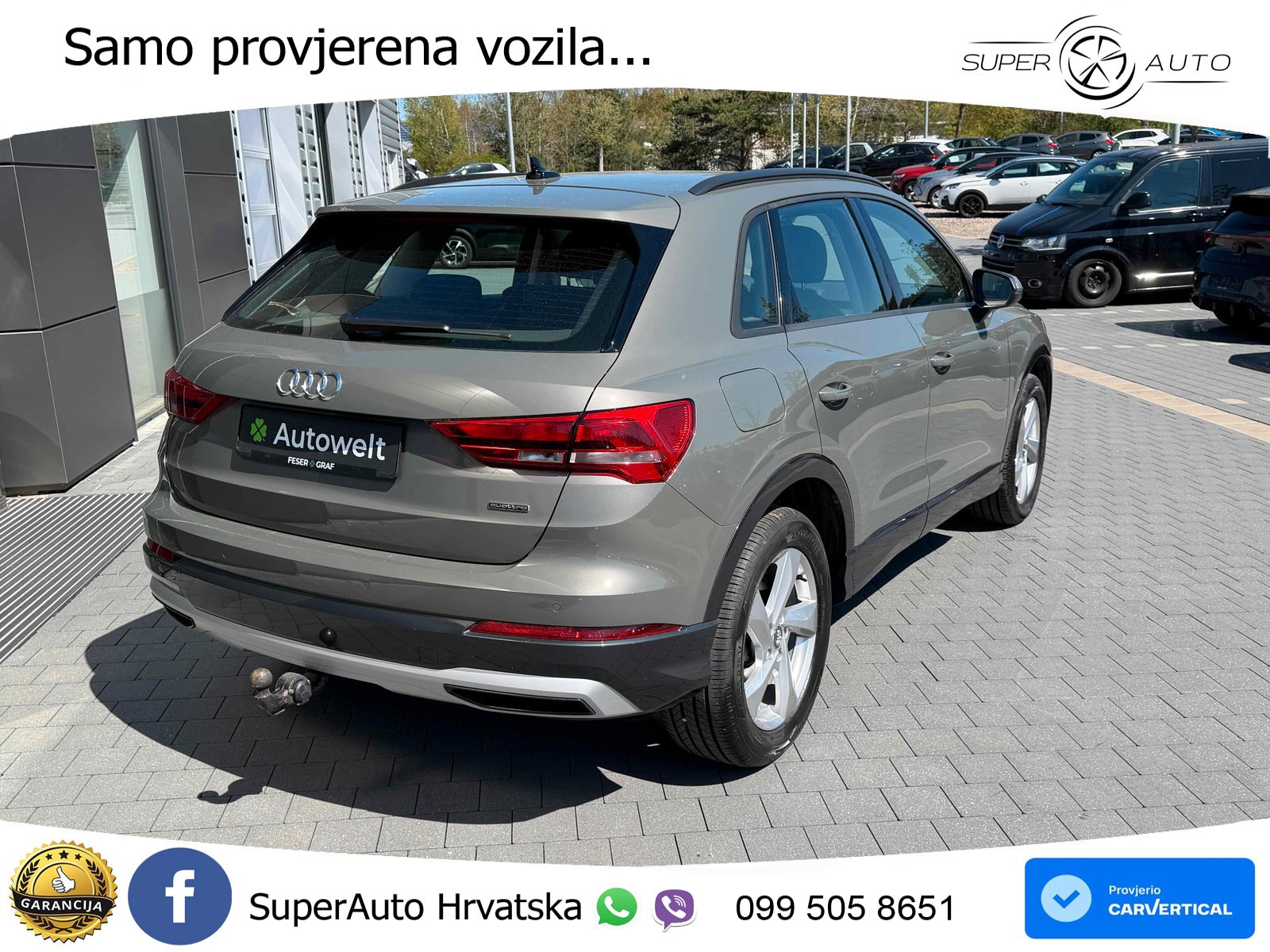 Audi Q3 40 TDI (190 KS) quattro S tronic advanced LED+GR SJED+ACC