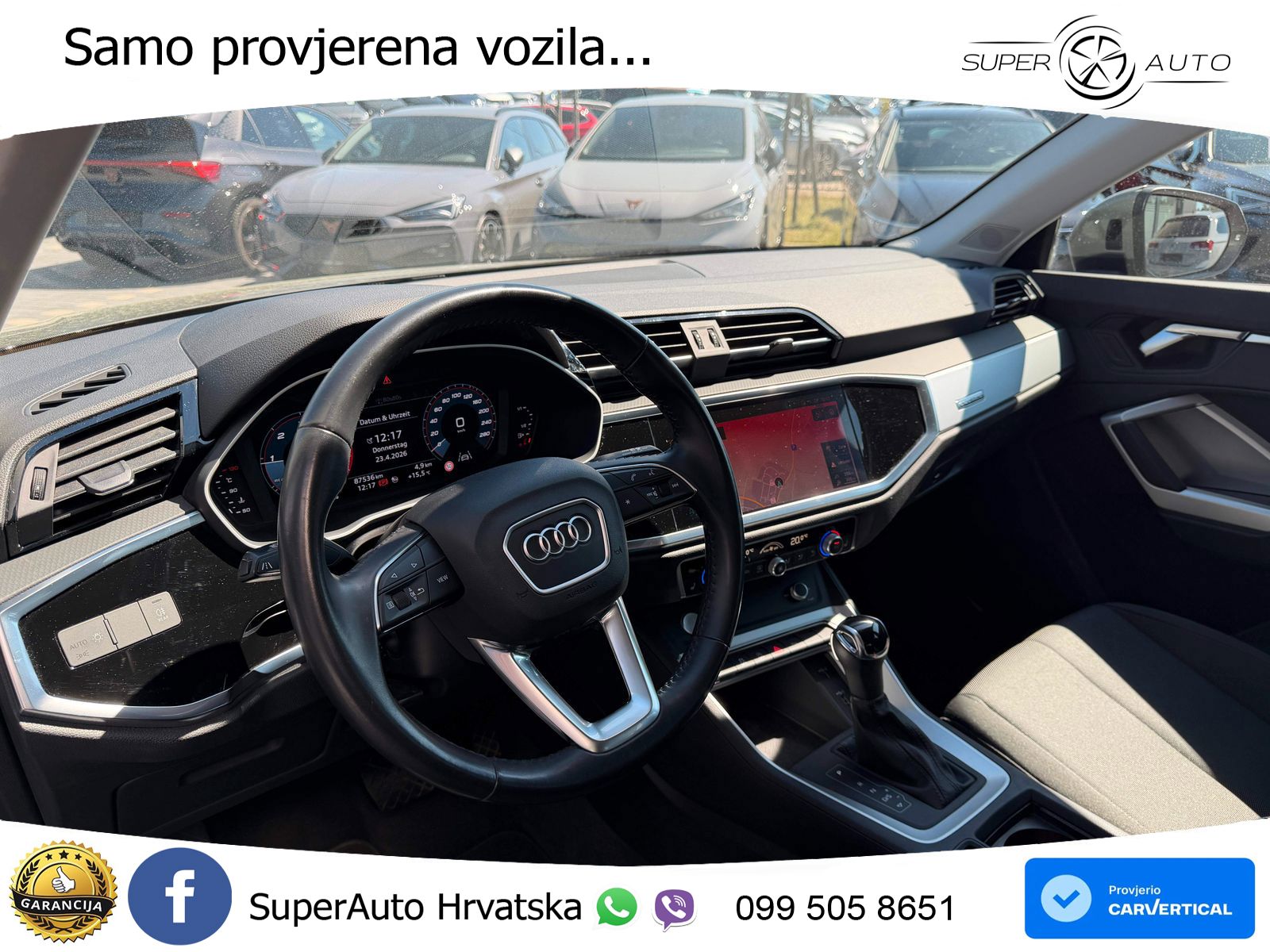 Audi Q3 40 TDI (190 KS) quattro S tronic advanced LED+GR SJED+ACC