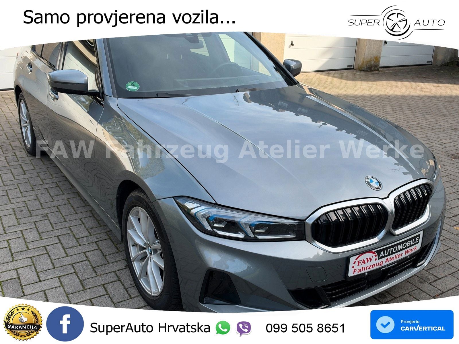 BMW 320d (190 KS) Steptronic LED+GR SJED+ACC