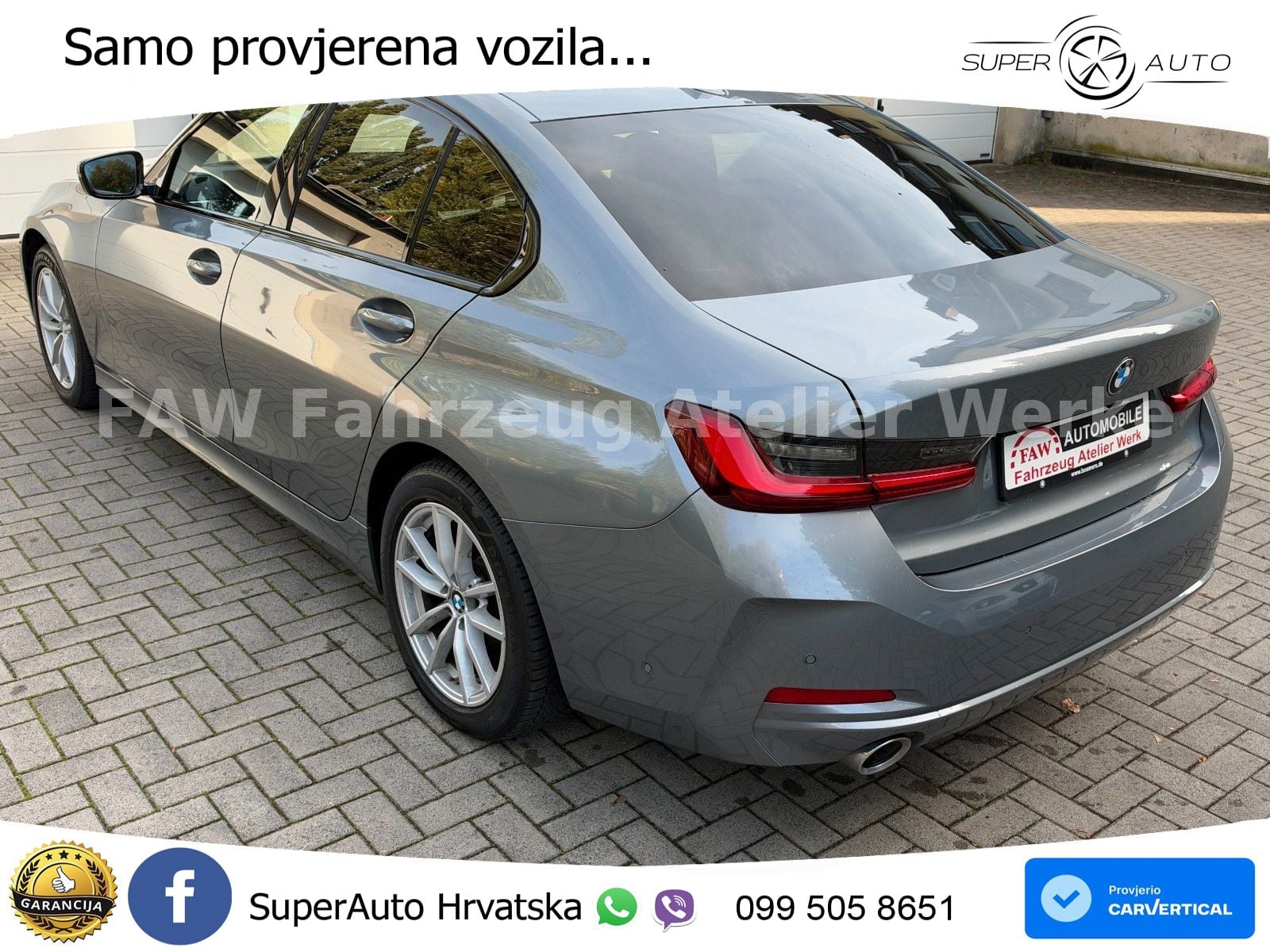 BMW 320d (190 KS) Steptronic LED+GR SJED+ACC