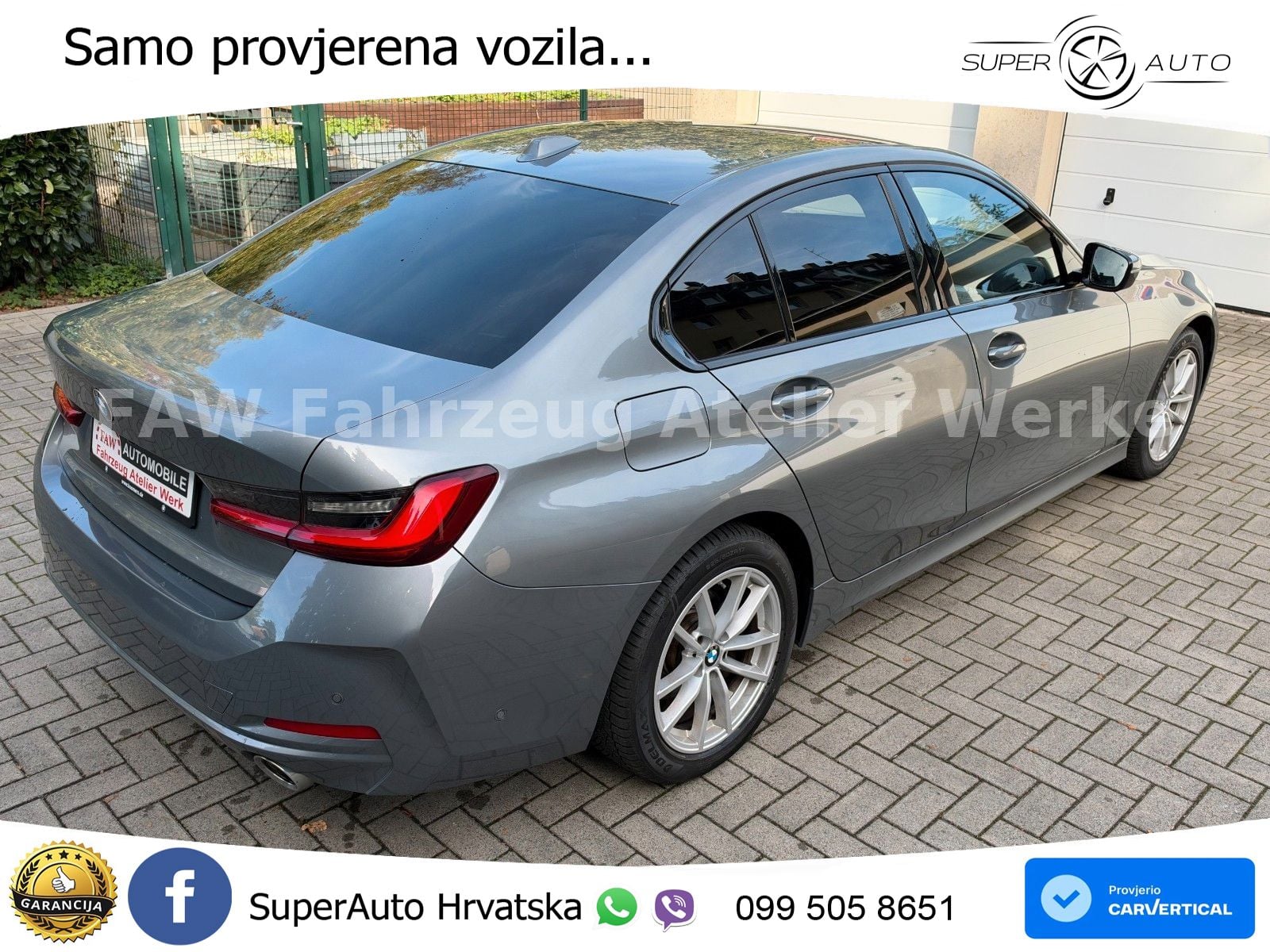 BMW 320d (190 KS) Steptronic LED+GR SJED+ACC