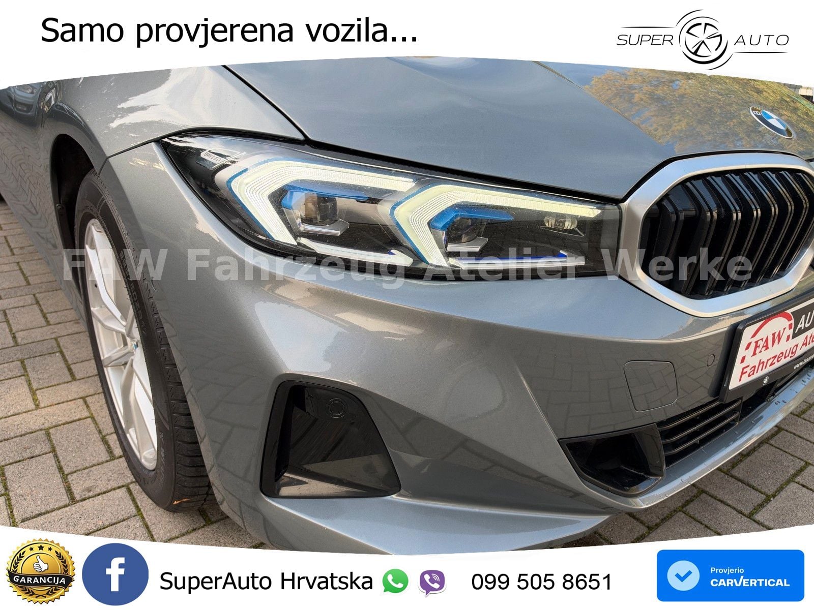 BMW 320d (190 KS) Steptronic LED+GR SJED+ACC