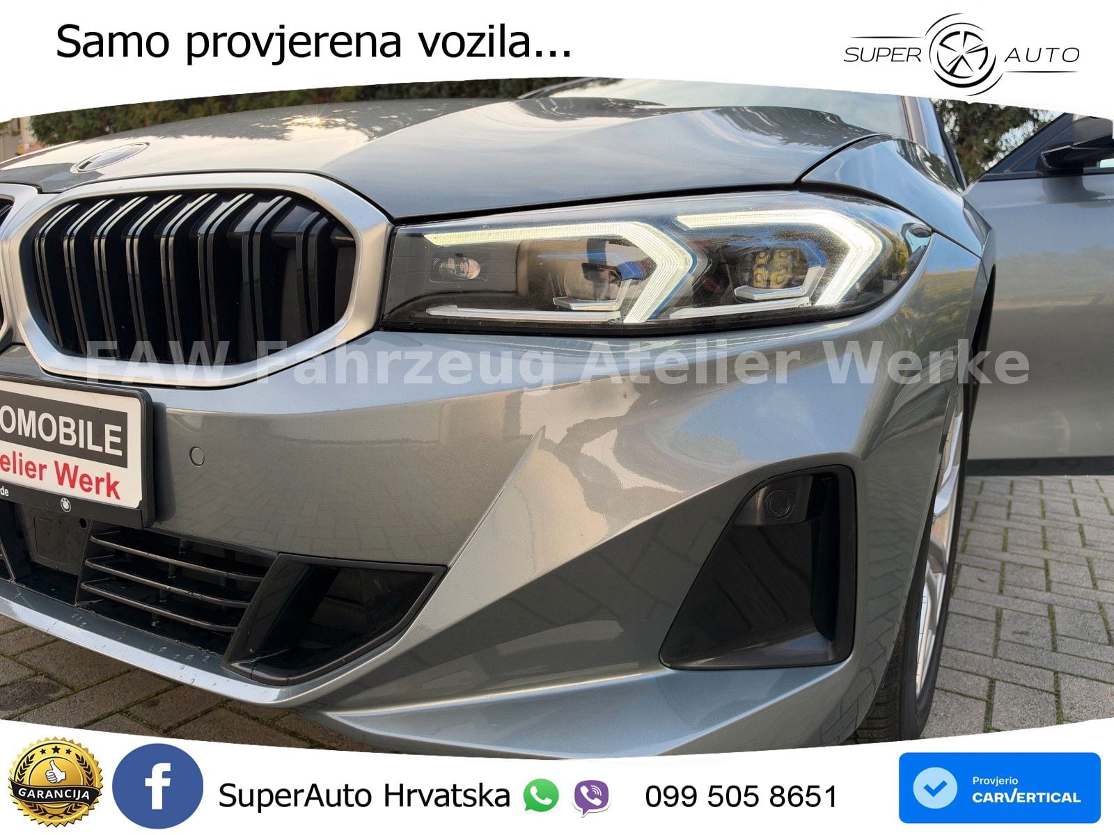 BMW 320d (190 KS) Steptronic LED+GR SJED+ACC