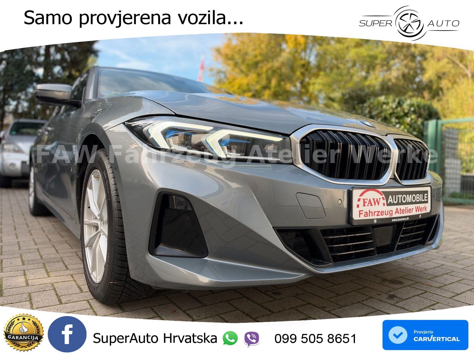 BMW 320d (190 KS) Steptronic LED+GR SJED+ACC
