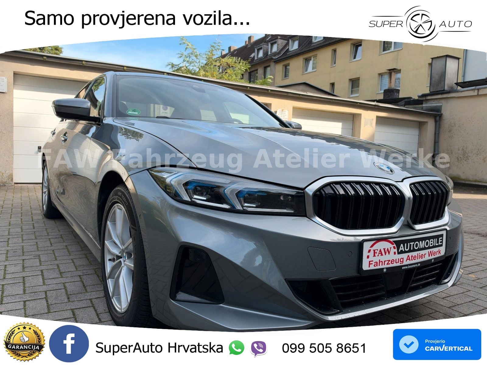 BMW 320d (190 KS) Steptronic LED+GR SJED+ACC