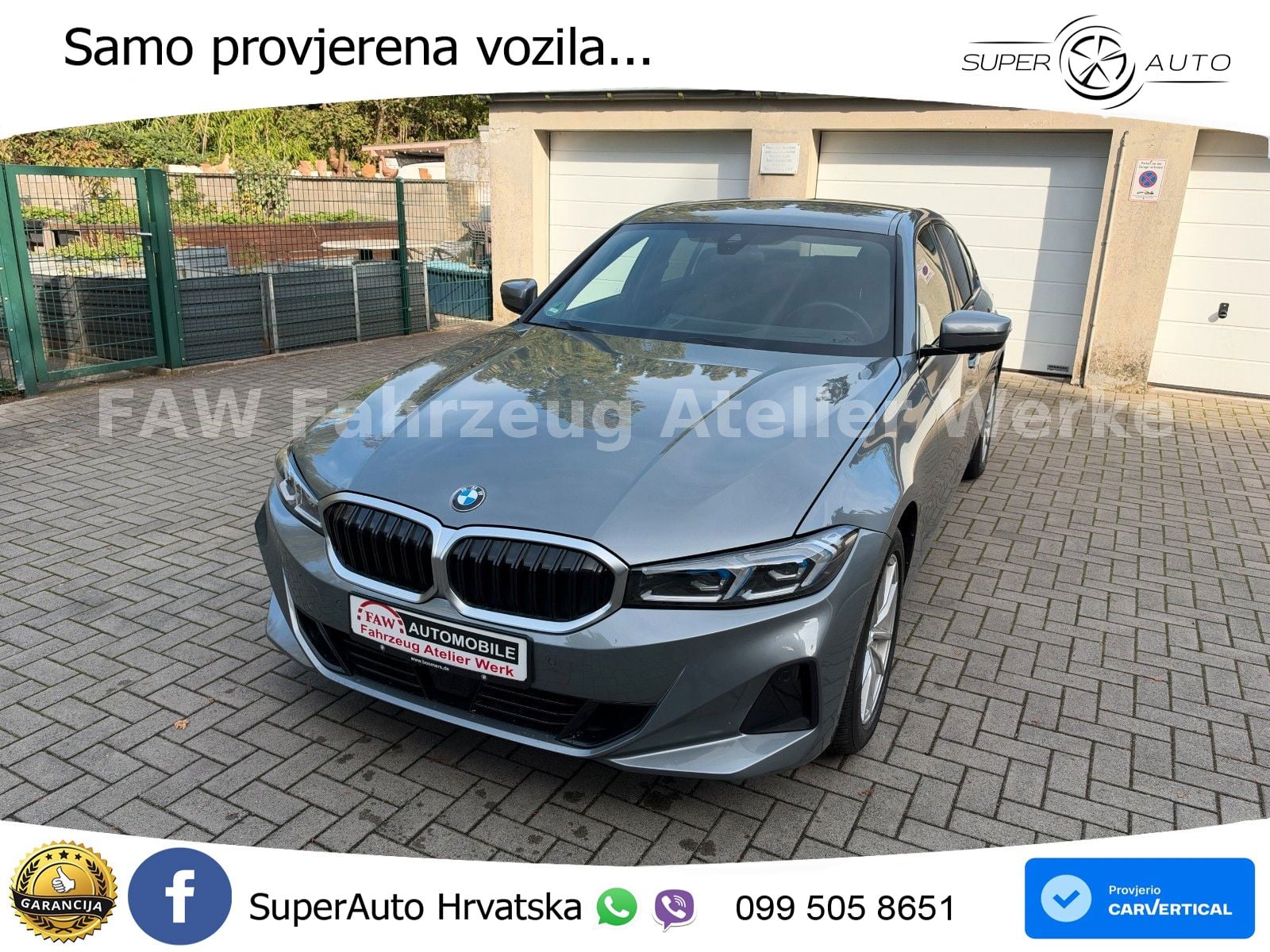 BMW 320d (190 KS) Steptronic LED+GR SJED+ACC