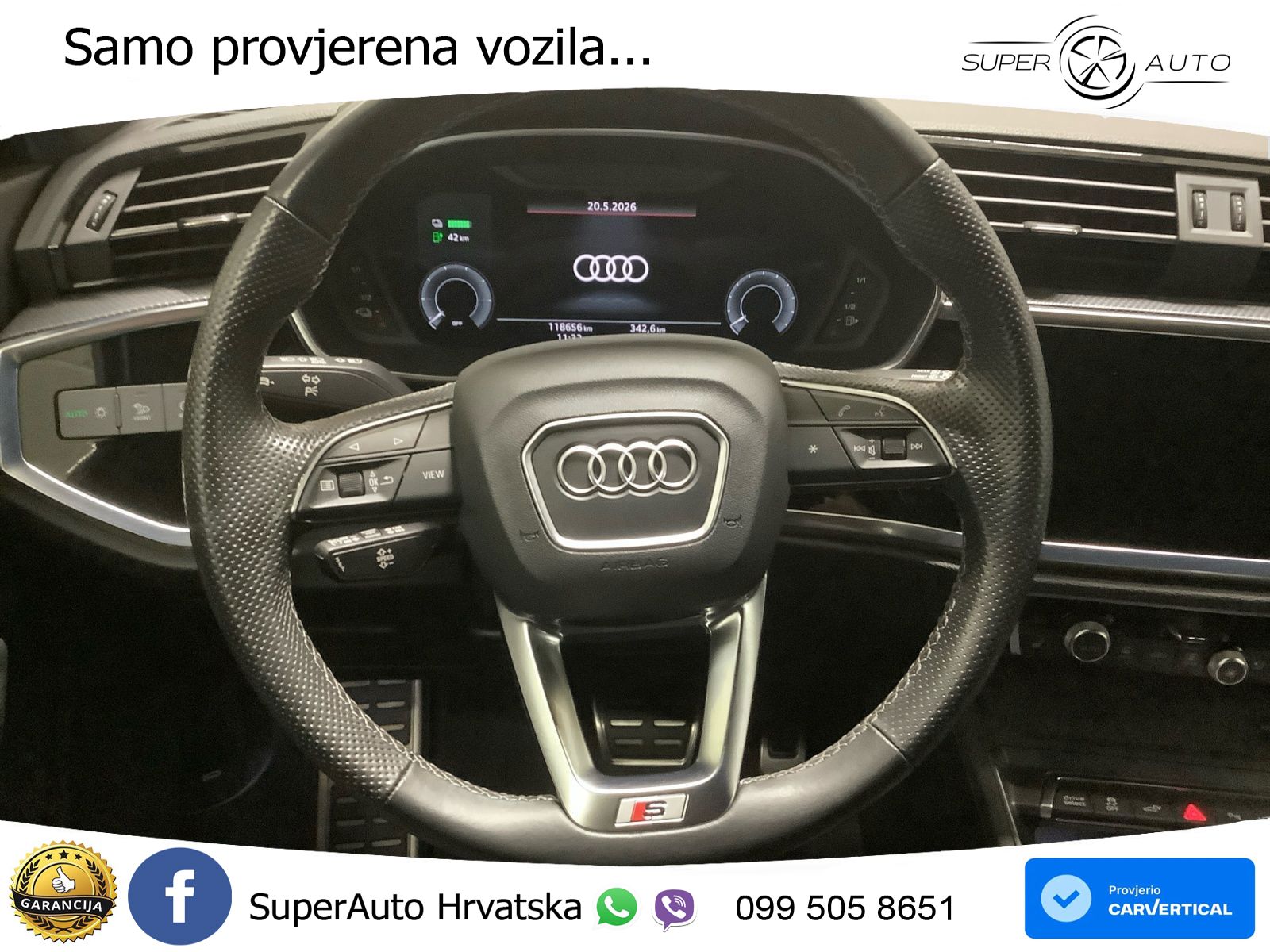 Audi Q3 45 TFSIe (245 KS) S tronic S line
