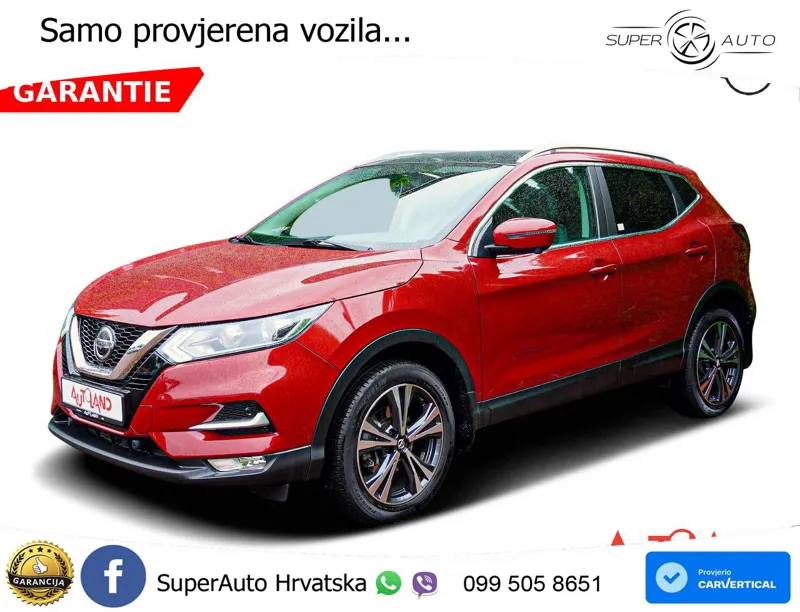 Nissan Qashqai 1.3i (140 KS) N-Connecta ACC+GR SJED+360+PANO