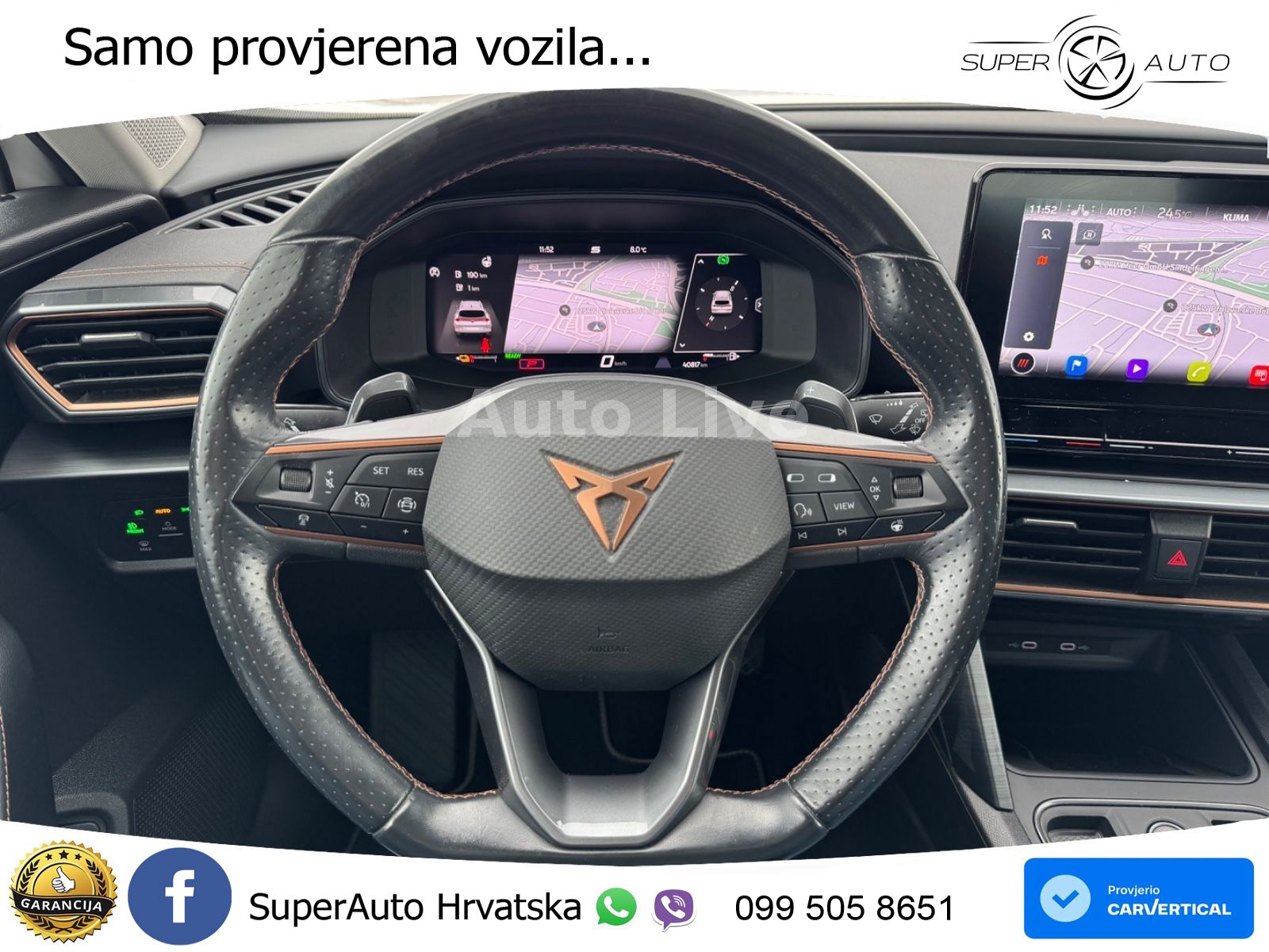 Cupra Formentor 1.4 TSI (204 KS) e-Hybrid DSG LED+GR SJED+ACC