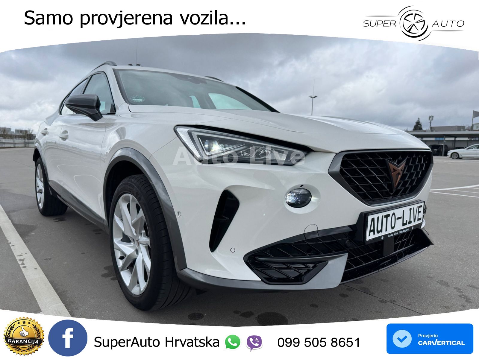 Cupra Formentor 1.4 TSI (204 KS) e-Hybrid DSG LED+GR SJED+ACC