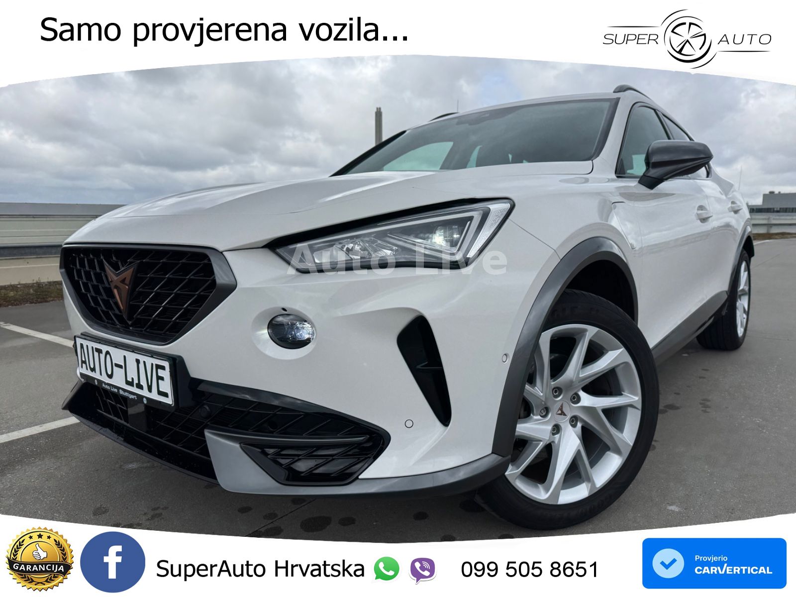 Cupra Formentor 1.4 TSI (204 KS) e-Hybrid DSG LED+GR SJED+ACC