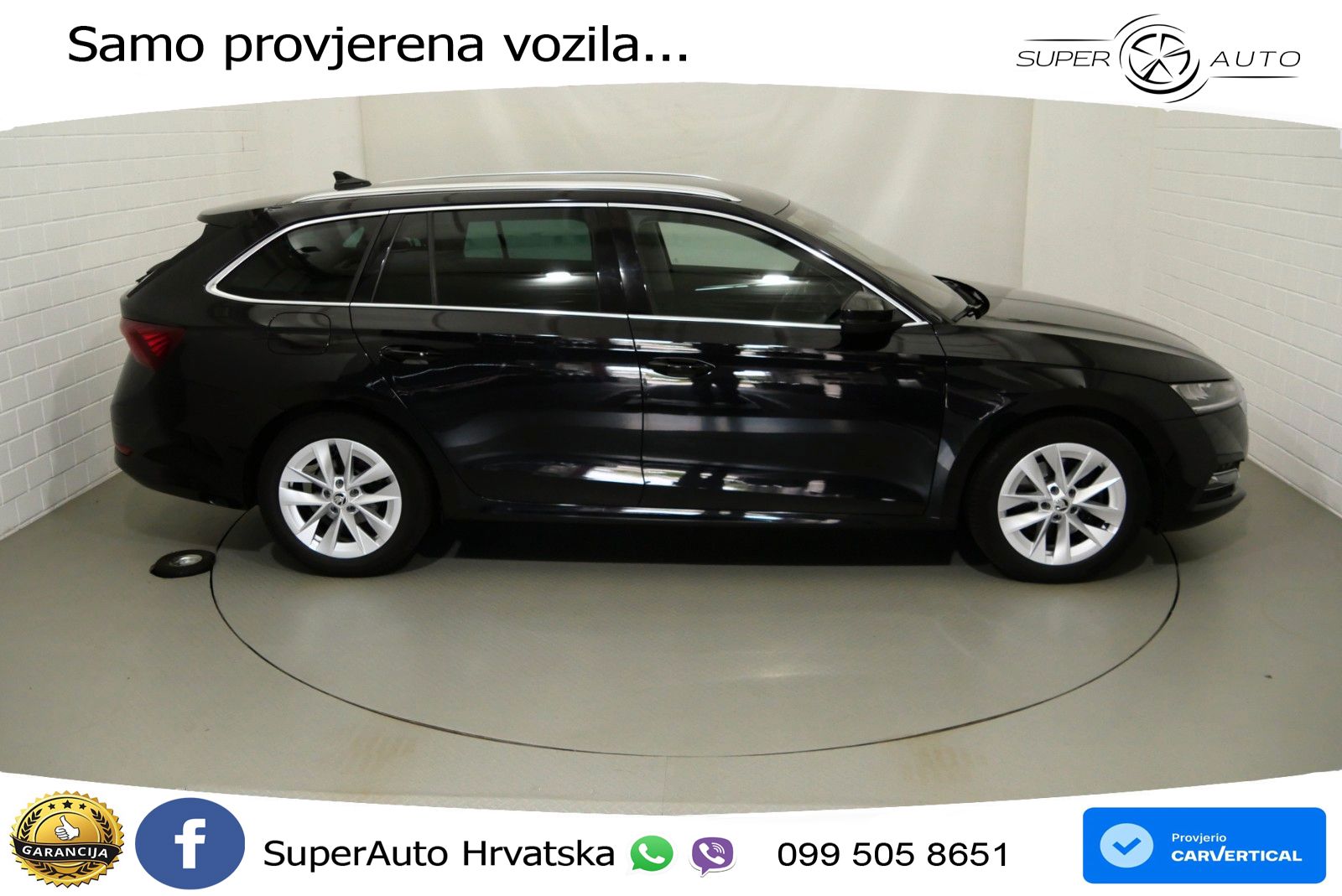 Škoda Octavia Combi 2.0 TDI (150 KS) LED+GR SJED+ACC