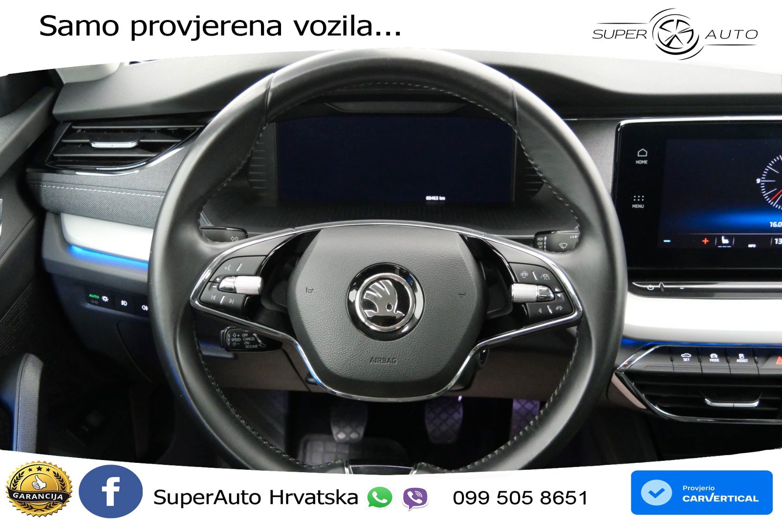 Škoda Octavia Combi 2.0 TDI (150 KS) LED+GR SJED+ACC