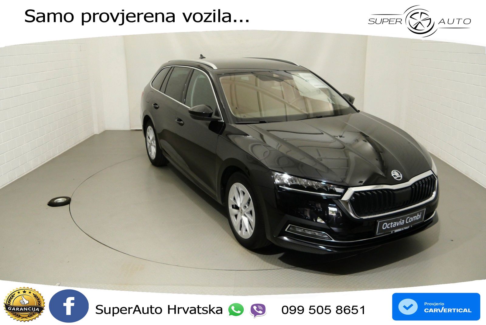 Škoda Octavia Combi 2.0 TDI (150 KS) LED+GR SJED+ACC
