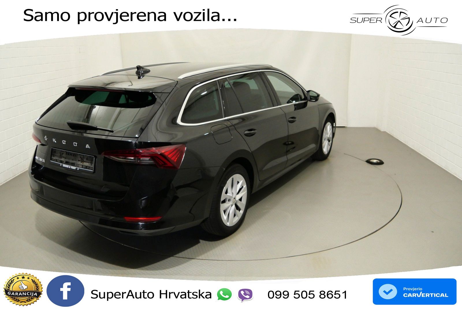 Škoda Octavia Combi 2.0 TDI (150 KS) LED+GR SJED+ACC