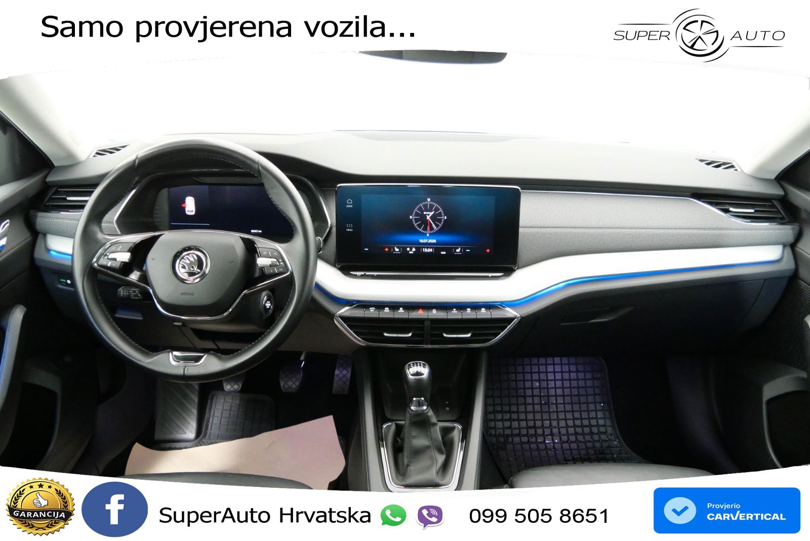 Škoda Octavia Combi 2.0 TDI (150 KS) LED+GR SJED+ACC
