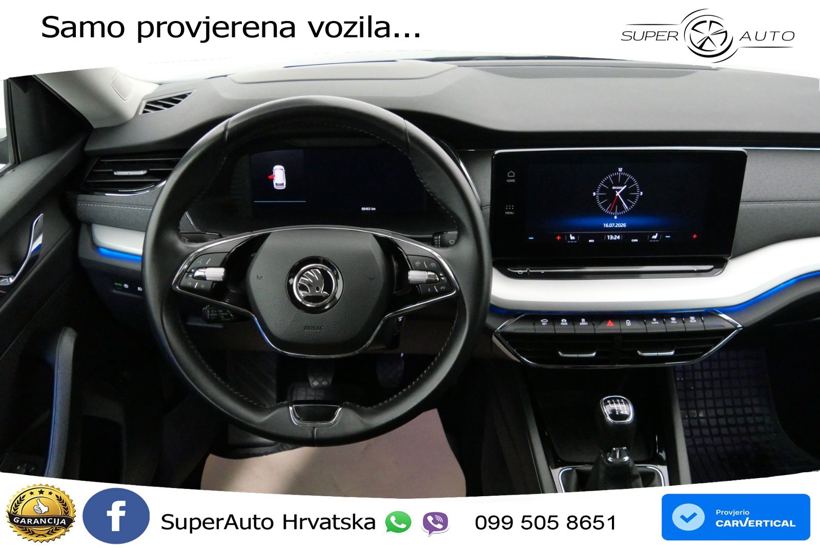 Škoda Octavia Combi 2.0 TDI (150 KS) LED+GR SJED+ACC