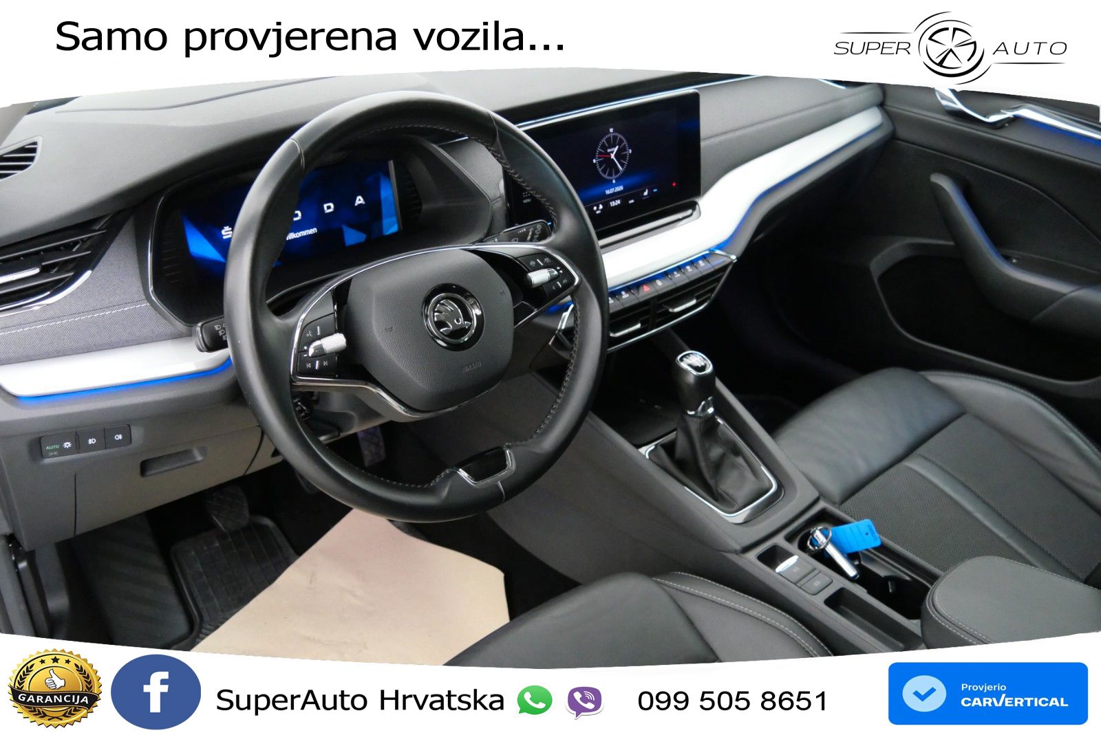 Škoda Octavia Combi 2.0 TDI (150 KS) LED+GR SJED+ACC