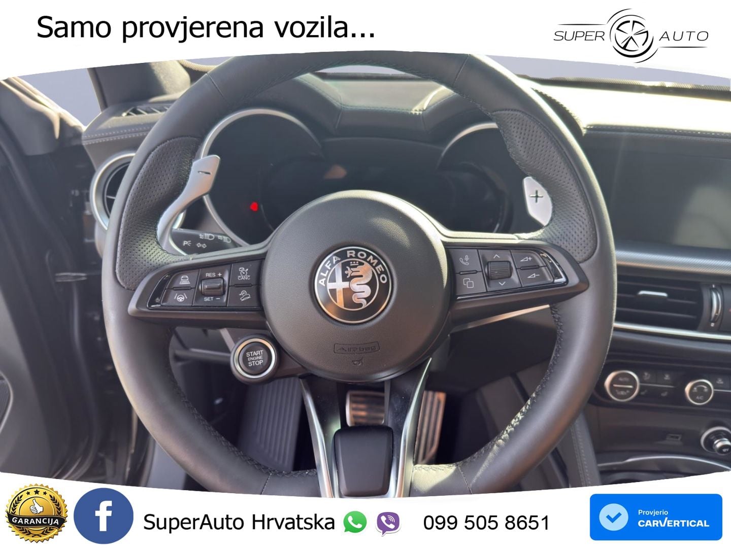 Alfa Romeo Stelvio 2.2 MultiJet II (210 KS) Q4 Automatic MATRIX+GR SJED+KAM