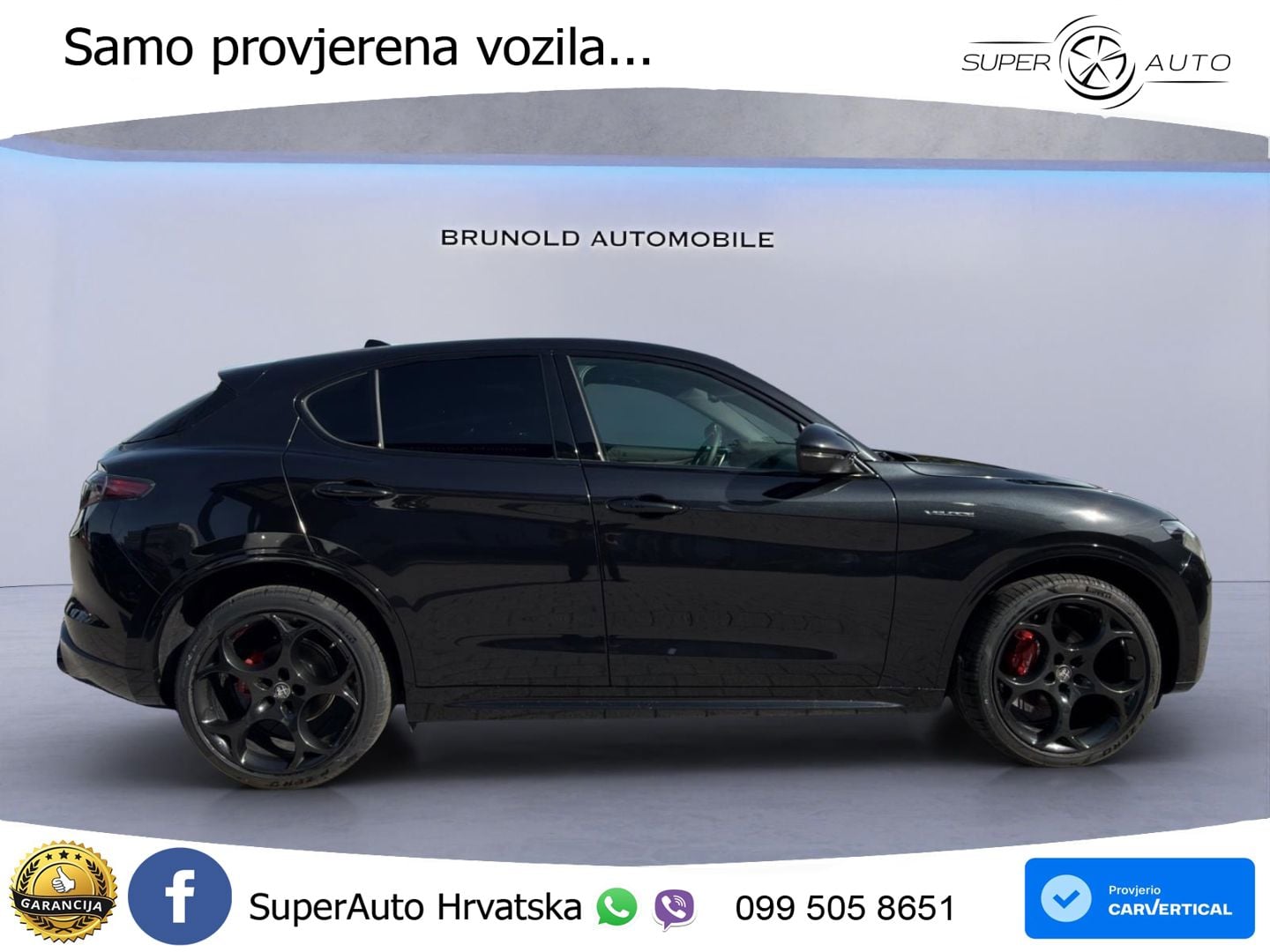 Alfa Romeo Stelvio 2.2 MultiJet II (210 KS) Q4 Automatic MATRIX+GR SJED+KAM