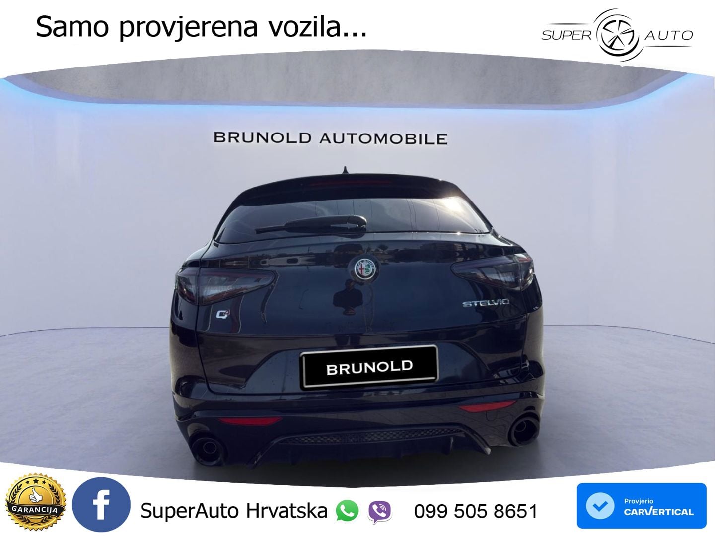 Alfa Romeo Stelvio 2.2 MultiJet II (210 KS) Q4 Automatic MATRIX+GR SJED+KAM