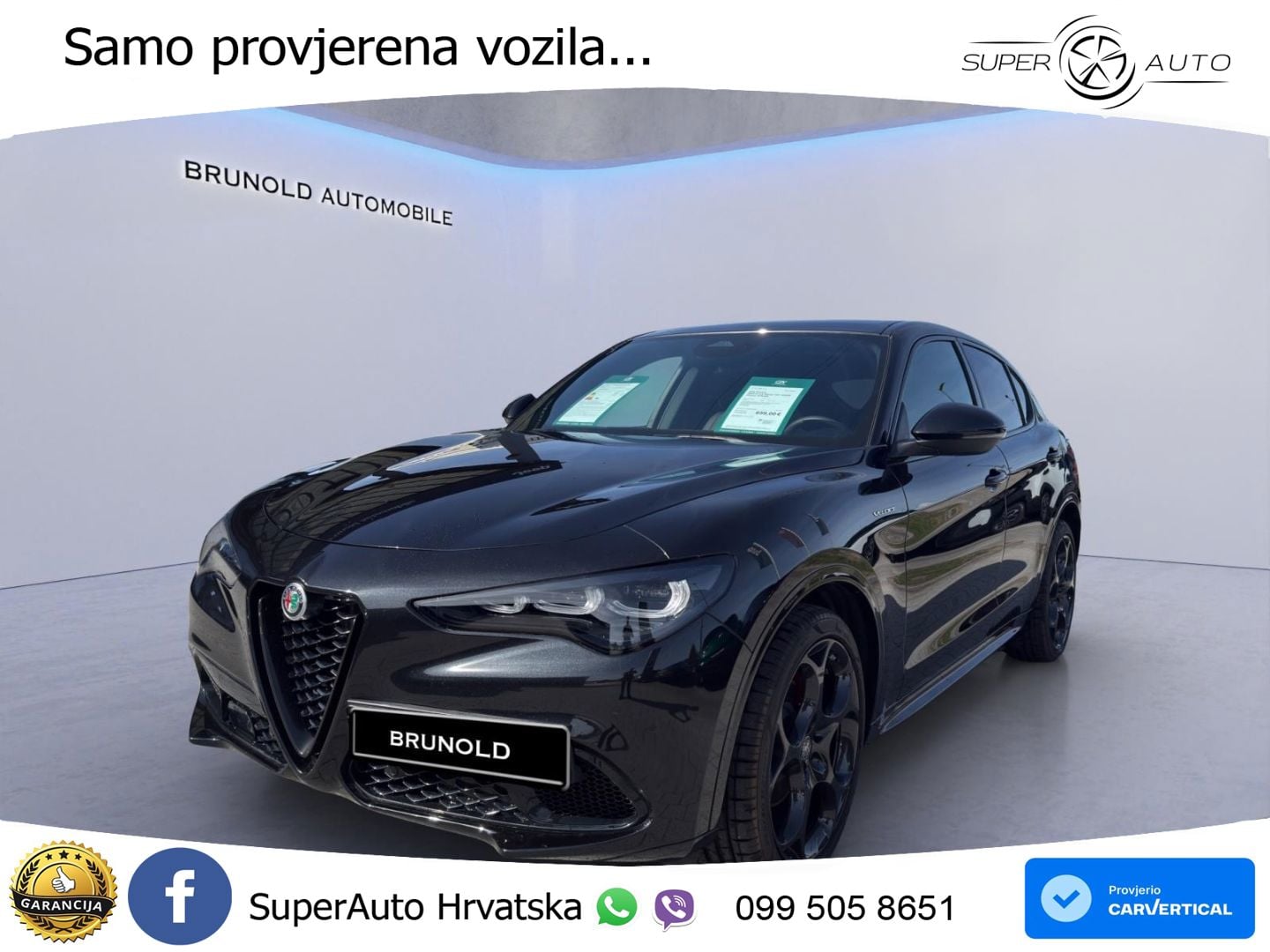 Alfa Romeo Stelvio 2.2 MultiJet II (210 KS) Q4 Automatic MATRIX+GR SJED+KAM
