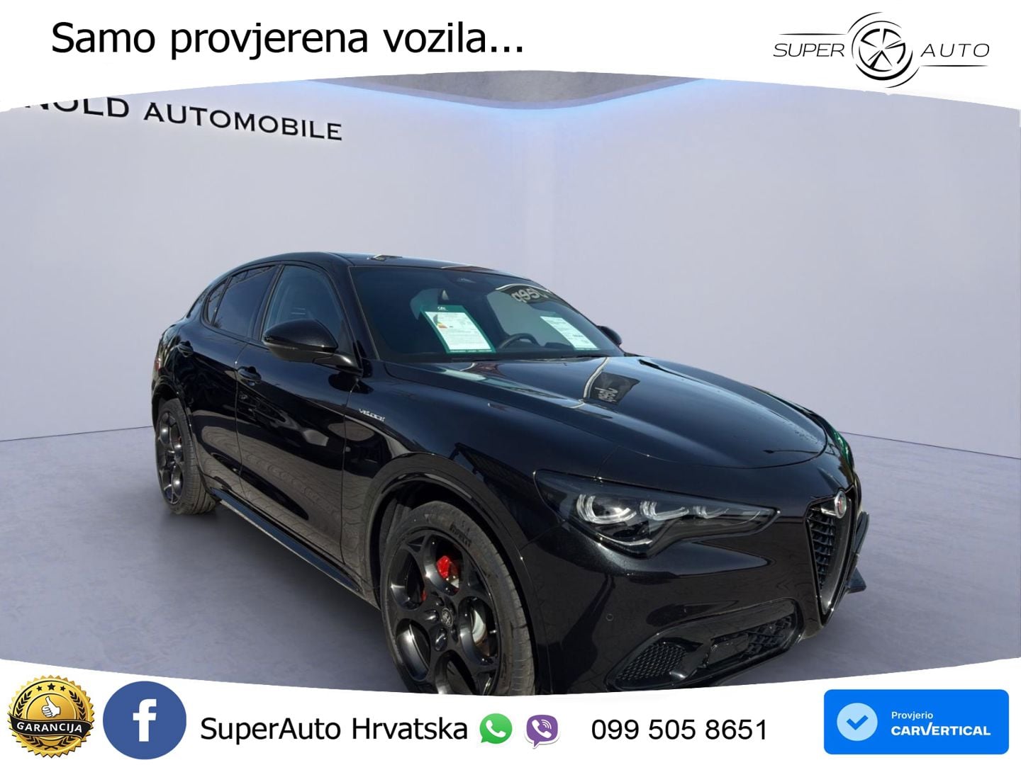 Alfa Romeo Stelvio 2.2 MultiJet II (210 KS) Q4 Automatic MATRIX+GR SJED+KAM