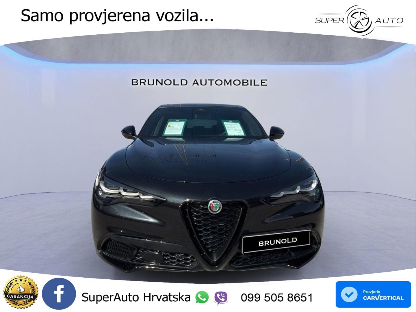 Alfa Romeo Stelvio 2.2 MultiJet II (210 KS) Q4 Automatic MATRIX+GR SJED+KAM